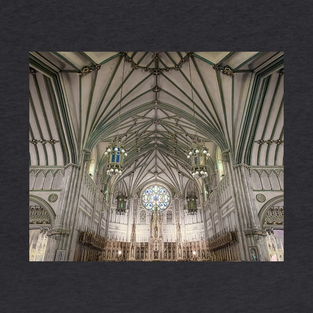 St Dunstans Basilica Interior Charlottetown PEI by Debra Martz